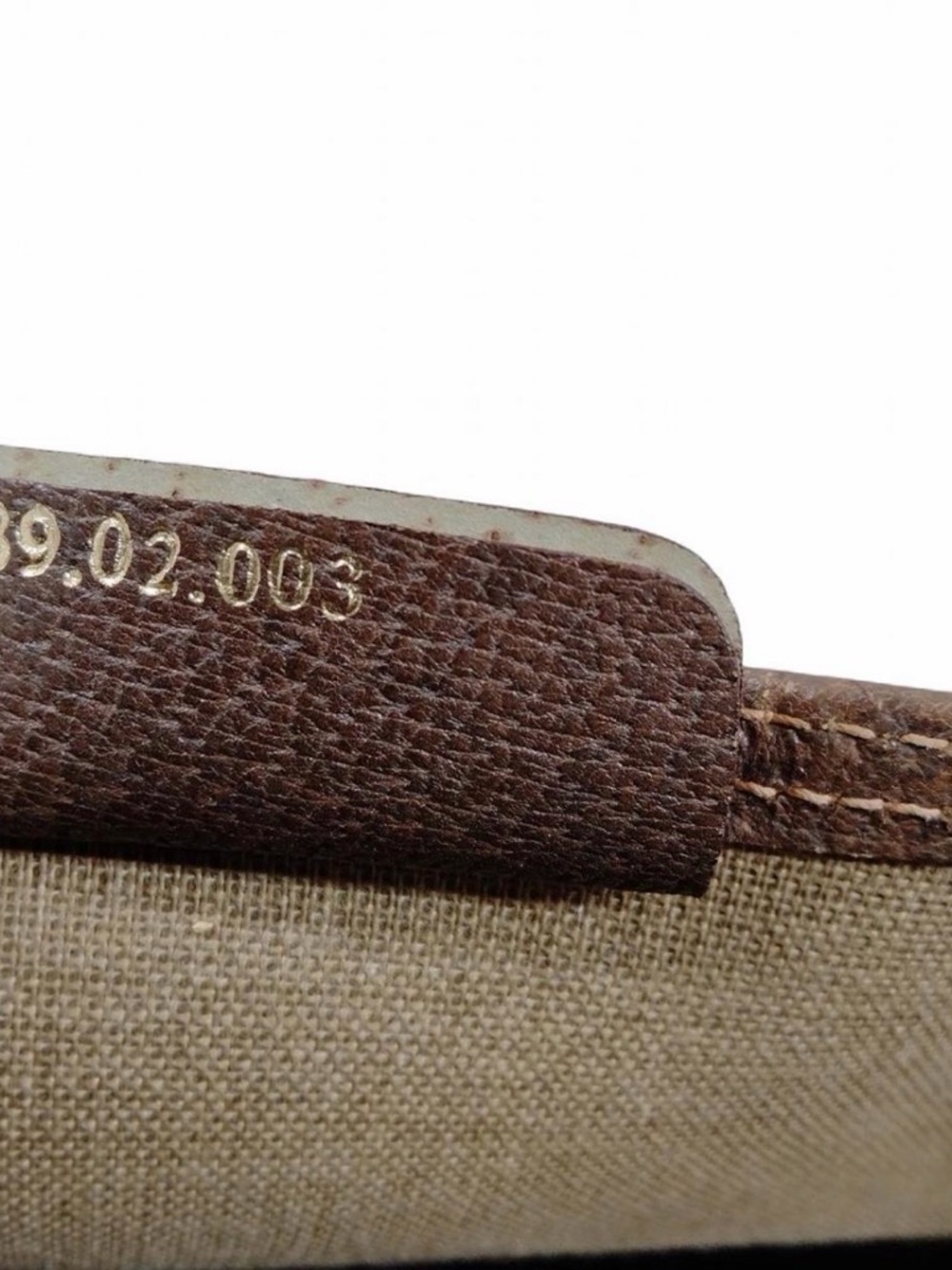 🔝Gucci brown canvas tote bag with red & green webbing straps - Picture 10 of 10